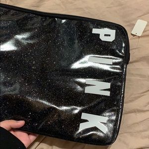 Black sparkly laptop case